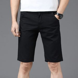 Летние джинсовые шорты для мужчин свободные и прямые удобные дышащие мягкие модные повседневные 240410
