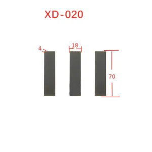 Versiegelungsvakuumpumpenzubehör -Schaberblattharzblech XD020/40/63/100/160/202 Rotary Schaufel