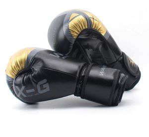 Guanti da calcio di boxe Donne uomini MMA Muay Thai Fight Glove Luva de Box Pro Boxing Groves per l'allenamento 6 8 10 12 Oz8029086