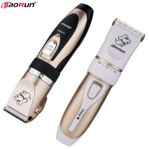 Clippers BaoRun P2 Professional Dog Hair Trimmer Rechargeable Pet Clippers Dog Hair Clipper Shaver Cat Hairclipper Hair Cutting Machine