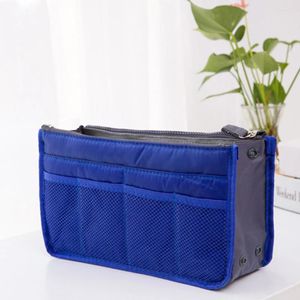 Storage Bags Premium Nylon Purse Organizer Tote Handbag Insert Organizers Bag Multi Functional Cosmetic