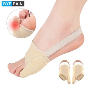 Behandling 1Pair skräddare bunion korrigerskuddar splint för bunion pinky tå lättnad tå rätare, liten tåavskiljare med antislip