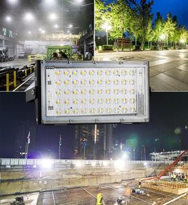 الضوء على 100 واط ضوء الفيضان LED LED LED LIDES AC 220V240V الإضاءة في الهواء الطلق IP65 مصباح الشارع المضاد للماء 50W WALL4891783