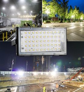 Strålkastare 100W Flood Light LED Garden Lights AC 220v240V utomhusbelysning IP65 Vattentät gatulampa 50W Floodlamp Wall4891783