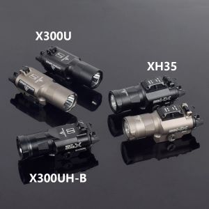 Lights 1000 lumen Dual Output Tactical XH15 XH35 X300UHB Vapen Gun Light X300 Ultra Airsoft Pistol Scout Light Strobe ficklampa