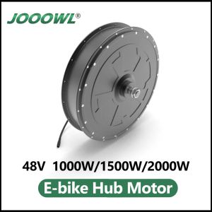 Часть высокоскоростной мотор ebike bldc 48V 1000W 1500W 2000 Вт Кольповый ступицы вращаются без ровного заднего привода без щеткости для электрического велосипеда