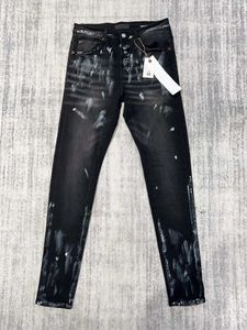 남자 청바지 남성 캐주얼 흰색 스키니 청바지 검은 슬림 핏 청바지 패션 브랜드 240423
