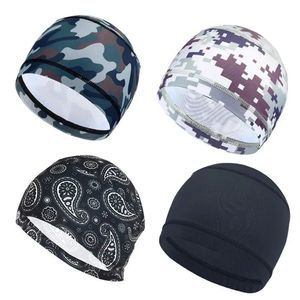 Snabbt torrt andningsbar hjälmcykling Cap Skull Hat Antisweat Sports MTC Bike Riding Bicycle Unisex Inner 240416