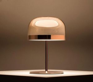 Nordic Simple Luxury Table Lamps Warm Study غرفة نوم غرفة نوم غرفة المعيشة بجانب اللون الدافئ بعد الحداثة المصباح LED 110240V6190982