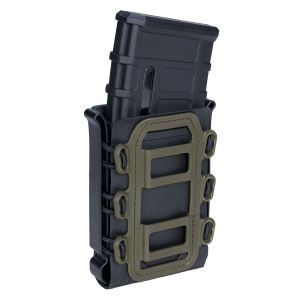 Колурка Idogear Soft Shell Rifle Mag Carrier Tactical Magazine Magazine Magazine 5,56 мм 7,62 мм г код военный кобура Airsoft Fastmag IGBG3516