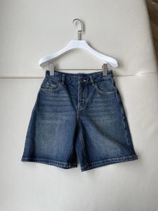 Shorts femminile 2024 Donne alla moda Casualmente Turchia Denim Medievale Retro 0419