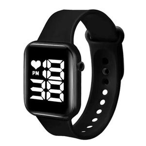 Zegardwatches marka sportowy zegarek elektroniczny dla kobiet i mężczyzn cyfrowy zegarek dla dzieci duży ekran LED Student zegarki Montre femme 240423