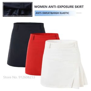 Kobiety Kobiety Antiexposuos Golf Aline Spódnica Szczupła wysoka talia Golf Pencil Spódnica Panie Casual Short Plates Culottes dla kobiety