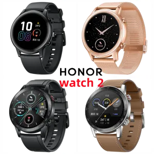 Watches Honor Watch 2 Sports Magicwatch HighdeFinition Bluetooth Call Music Playback 14day Battery Life Sports Assistant