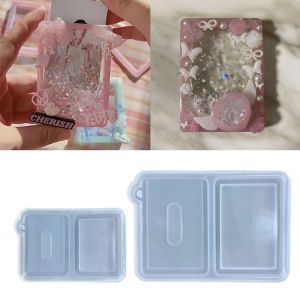 Frames Resin Shaker Molds Photo Frame Resin Molds Silicone Quicksand Molds Pendant Mold