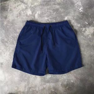 Summer beach pants Korean version three-point pants quick-drying shorts candy color loose and thin sports shorts A5