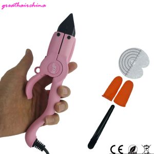 Irons 1pcs Extension Melt Fusion Keratine Nail Remy Human Hair Extension Iron Heat Gift HighTemperature Insulated Fingers