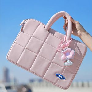 Laptop Bag 13.3 14 15 15.6 tum portfölj omslag för Air Pro Asus Notebook Case Men Women Portable Handbag 240409