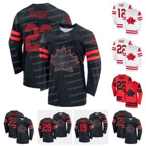 Jam Team CA 2022 Winter Hockey Jersey Owen Power Eric Staal Mason McTavish Marie-Philip Poulin Corban Knight Jason Demers Mat Robinson Brianne Jenner