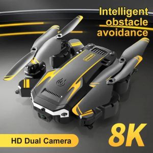 Drönare 8k fjärrkontrollhelikopterkamera 5G HD Aerial Photography GPS DRON Hinder Undvikande UAV Quadcopter Drone