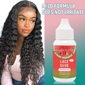 Lime Wodemate Watermelon Scent Lace Lim For Wig Frontal Hair 38 Ml/1.3oz Watertof Tleatresistant Wig Adhesive