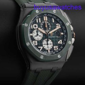 AP Calendar Wrist Watch 26405ce Mens Royal Oak Offshore Series Automatisk mekanisk klocka 44 Automatisk 26405ce.OO.A056CA.01