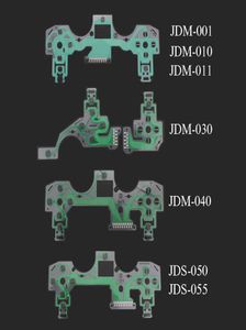 JDS 001 030 040 055 für PlayStation4 Leitfähige Filmtastatur für PS4 Pro Slim Controller PCB Circuit Flex Kabel FedEx DHL SHIP6105836