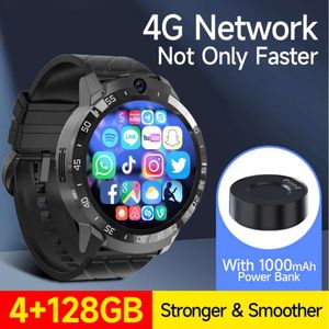 Nowy Android Smart Watch 4G SIM Card IP67 Wodoodporny GPS Ustawienie GPS Monitorowanie zdrowia 128G ROM Smart Brance Watch