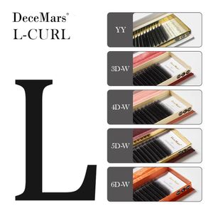 DeceMars L-curl YY 3D 4D 5D 6D Eyelash Extension 12 Lines 240423