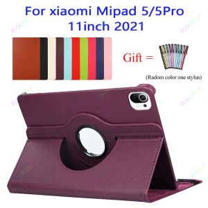 Case Rotating Case for Xiaomi Pad 5/pad 6 11" Redmi Pad 10.6",pu Leather Stand Magnetic Protective Cover for Xiaomi Pad 4 8" Funda