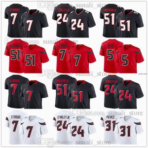 Nuove maglie per 2024 Football 7 C.J. Stroud 24 Derek Stingley Jr. 51 Will Anderson Jr. 5 Jalen Pitre 31 Dameon Pierce 12 Nico Collins 3 Tank Dell 10 Davis Mills 78 Laremy Tunsil