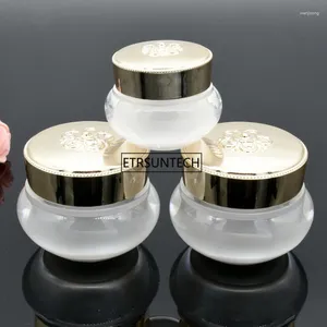 Storage Bottles 100pcs 8g 20g 30g Acrylic Container Makeup Bottle For Liquid Foundation Cream Eyeshadow Travel Empty Jar F2438