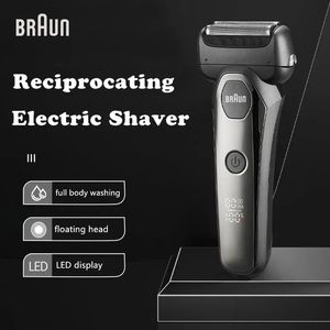 Original 7200s Electric Shaver for Men 3D Floating Blade Rechargeable Shaving Beard Razor Trimmer Machine For Barber 240410