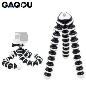 Tripods Gaqou großer Größe Flexibler Stativständer Mini Gorillapod Monopod Octopus Tripode für Gopro Digitalkamera Canon Nikon Mobile