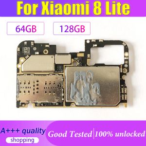 Antena dla Xiaomi 8 Lite Mi8 Lite Motherboard Board Logic Board 64G 128G Oryginalna wersja globalna odblokowana główna płyta obwodów głównych