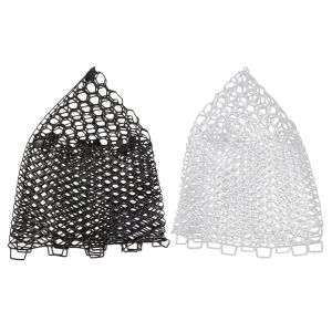 Accessories Rubber Dip Net Head Depth 32/40/55cm Hand Net Fishing Nets Mesh Fish Catch Network Trap Replacement Fishing Accessories
