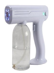 800ML Portable Blue Light Nano Steam Spray Gun wireless Sprayer Machine Large Capacity Spray Machine home clean tools KKA83067122475