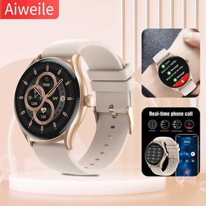 Wristwatches Aiweile AW19 Men Women Wath Smart Watch for Android iPhone Xiaomi Sports Modes Wireless Bluetooth اتصل بهدية أزياء جديدة للأصدقاء 240423