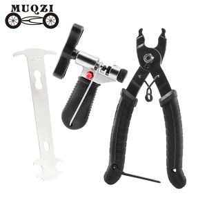 Verktyg Muqzi Bike Repair Chain Tool Set Link Breaker Splitter Chain Checker Link Plier Kit