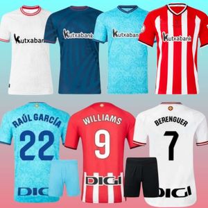 23 24 Bilbao Club Soccer Jerseys 23 24 Athletic Aduriz Guruzeta Williams Muniain Paredes Berenguer I.Martinez Unai Simon O. Football Men and Kids Shirt 4XL