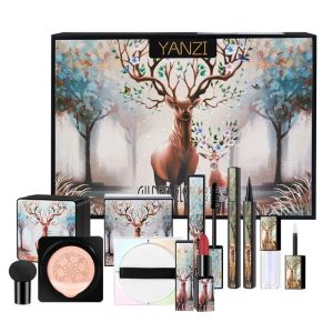 Set Drop Ship Makeup Products Present Box Cosmetics Beteck for Daily Use Cream Concealer Födelsedagar Party Christmas Cosmetic Kit Gift