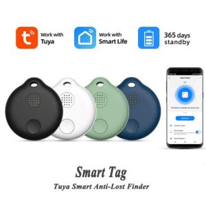 Rastreadores mini rastreamento tuya smart tags key smart vida app antilost dispositivo de estimação antilost localização rastreador bluetooth smart localizador