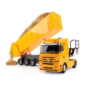 Cars RC Dumper Tilting Cart Radio Control Tip Lorry Auto Lift Engineering Container car model Vehicle Toys gift