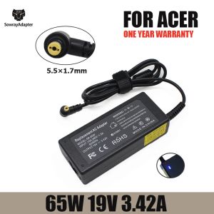 Chargers 19V 3.42A 65W 5.5x1.7mm AC Adapter Charger for Acer Aspire 5315 5630 5735 5920 5535 5738 6920 7520 notebook Laptop power supply