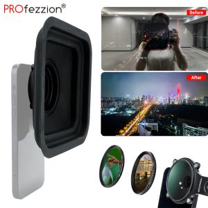 Filtreler Profezzion Akıllı Telefon 49mm Makro/CPL/Yıldız/ND Lens Filtresi Kaput Kiti İPhone 13 12 12 11 Pro Samsung Huawei