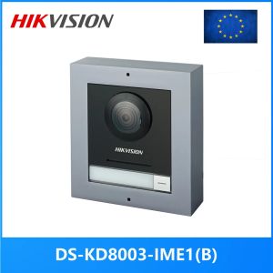 Doorbells Hikvision IP Video Intercom、DSKD8003ime1（b）、多言語802.3af Poe Villa IPモジュールドアベル、ドアステーション、ドアフォン