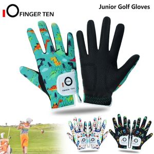 Handschuhe 2 Pack/1Pair bequeme flexible Golfhandschuhe Junior Kids Jugend Kleinkind Jungen Mädchen Dura Feel Links Rechte Hand Drop Shipping