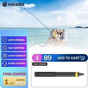 Cameras Insta360 3 Metre Extended Edition Invisible Selfie Stick Original Accessory for Insta360 X3/ONER RS/ONE X2/ONE R/ONE X Sport Cam