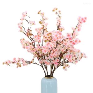 Decorative Flowers 103cm Simulated Cherry Blossom Branch Beauty Refers To Trees Plastic Wedding Decorations Ceiling