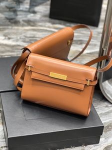 10A High Quality Luxury Designer's Stick Bag with Large Capacity New Flip Top Handheld Leather Crossbody Bag Women's Bag Strap Box